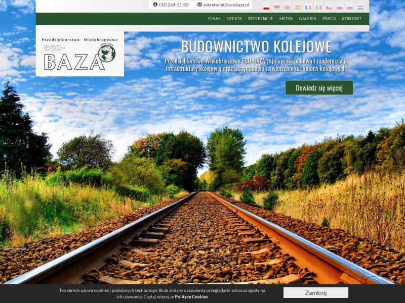 Montaż torów EcoBaza.pl