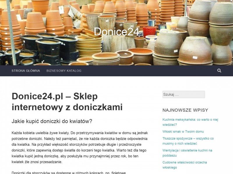 Donice24.pl - nowoczesne doniczki